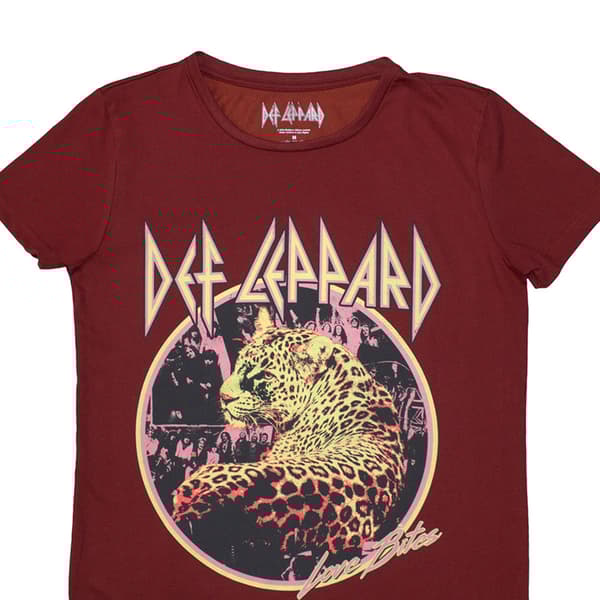 Def Leppard Kvinnor/Damer Love Bites T-Shirt