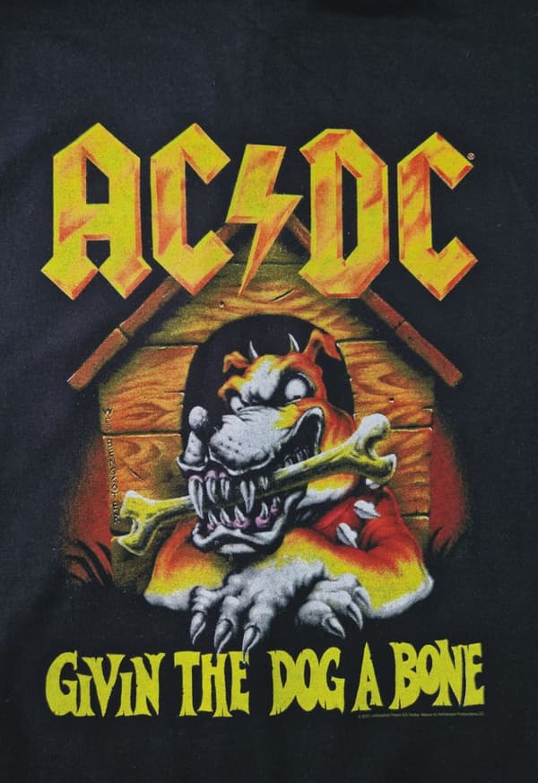 Ac/dc Giving the Dog a Bone T-Shirt