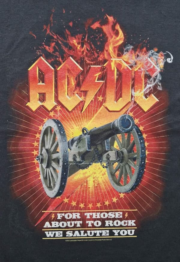 Ac/dc For Those About to Rock Tracks  T-Shirt