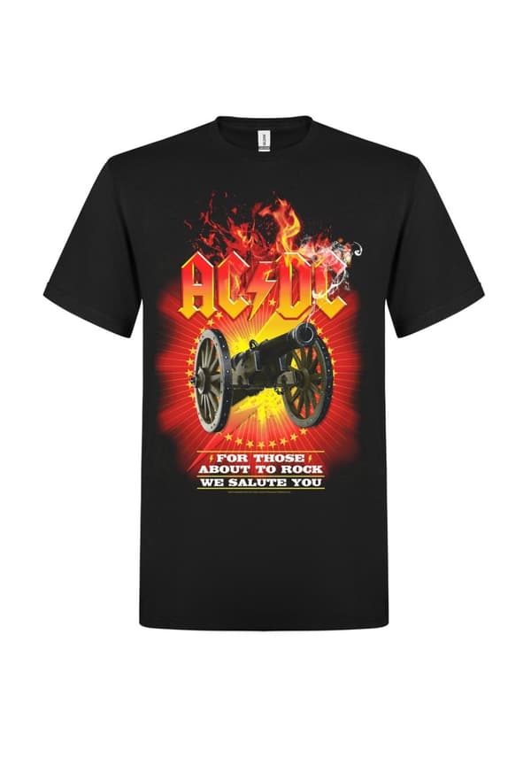 Ac/dc For Those About to Rock Tracks T-Shirt