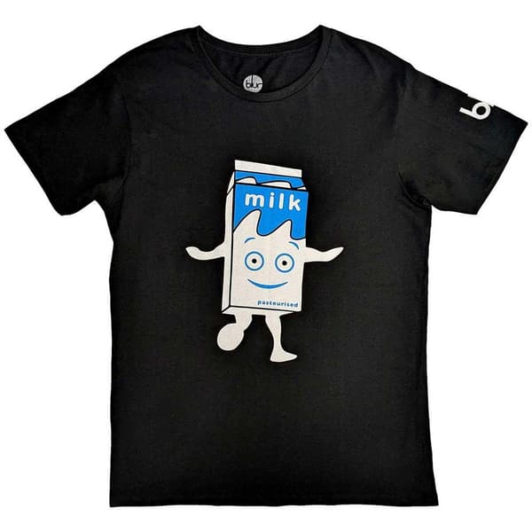Blur Unisex Adult Milky Sleeve Print T-Shirt