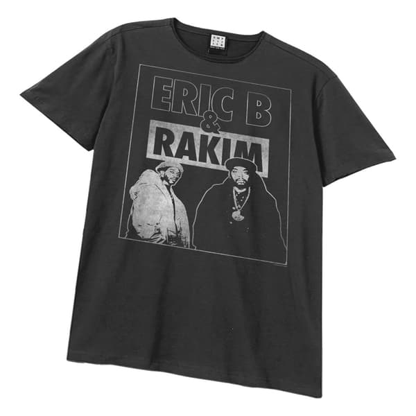 Amplified Unisex Adult Blackout Eric B. & Rakim T-Shirt