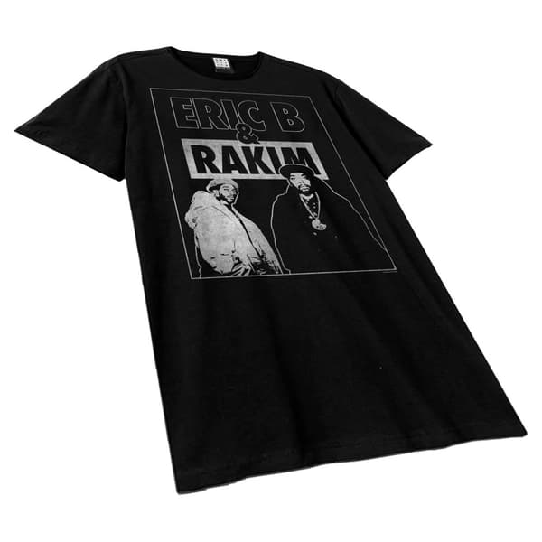 Amplified Unisex Adult Blackout Eric B. & Rakim T-Shirt