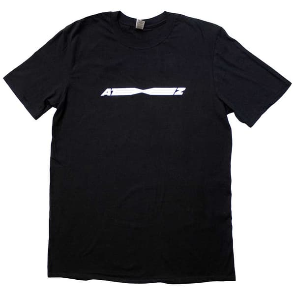 ATEEZ Unisex Adult Fellowship Tour Euro Logo Back Print T-Shirt