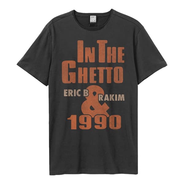 Amplified Unisex Adult In The Ghetto Eric B. & Rakim T-Shirt