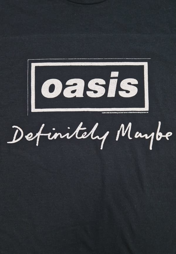 Oasis- Definitely Maybe Script T-Paita