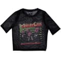 Miniatyrbild 1 av 2: Motley Crue Womens/Ladies Generation Swine Mesh Crop Top