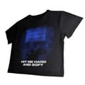 Miniatyrbilde 2 av 2: Billie Eilish Womens/Ladies Hit Me Hard And Soft Lines Crop Top