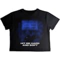 Miniatyrbilde 1 av 2: Billie Eilish Womens/Ladies Hit Me Hard And Soft Lines Crop Top