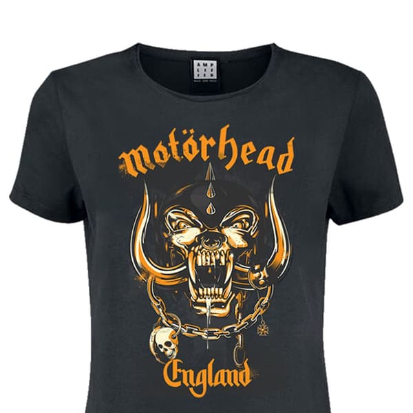 Amplified Womens/Ladies England Motorhead T-Shirt Dress