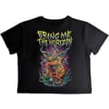 Miniatyrbild 1 av 2: Bring Me The Horizon Womens/Ladies Smoking Dinosaur Crop Top
