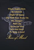 Miniatyrbild 4 av 4: Iron Maiden Piece of Mind Tracks  T-Shirt