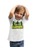 Miniatyrbild 2 av 5: Fortnite parody t-shirt - Vit tröja med full färg fartnite tryck