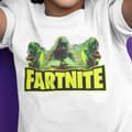 Miniatyrbild 1 av 5: Fortnite parody t-shirt - Vit tröja med full färg fartnite tryck