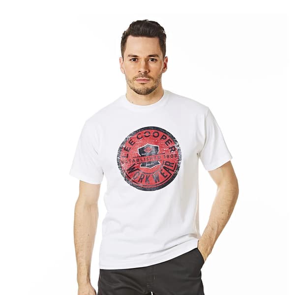 Lee Cooper T-shirt med grafisk print til mænd