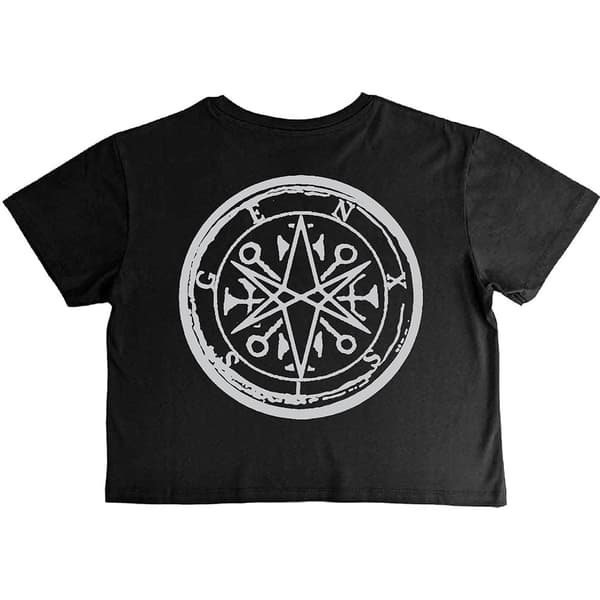 Bring Me The Horizon Womens/Ladies Genxsis Metal Logo Crop Top