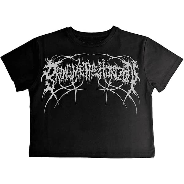 Bring Me The Horizon Womens/Ladies Genxsis Metal Logo Crop Top