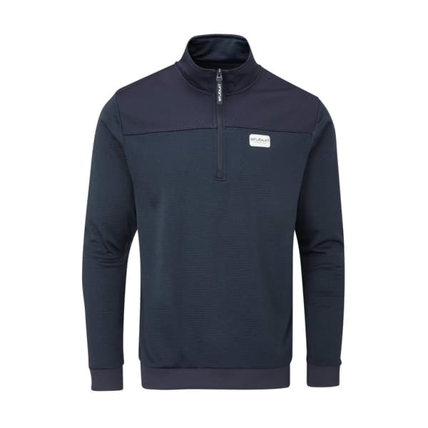 Stuburt Mens Active-tech Zip Neck Top
