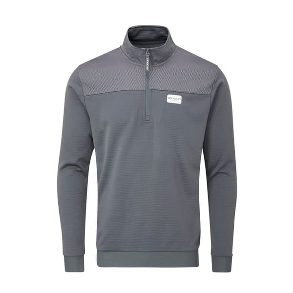 Stuburt Mens Active-tech Zip Neck Top