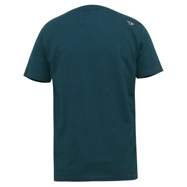 Duke Mens Neal D555 Skull Crew Neck Kingsize T-Shirt