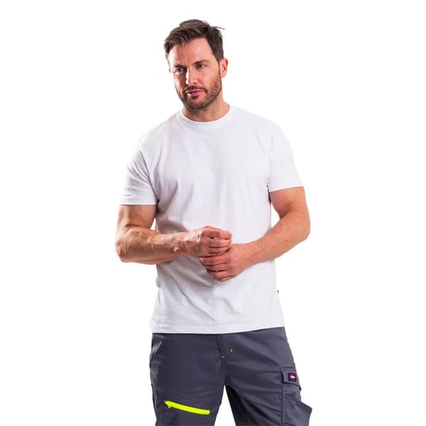 Iron Mountain Mens Crew Neck Relaxed Fit T-Shirt (Pack of 5)
