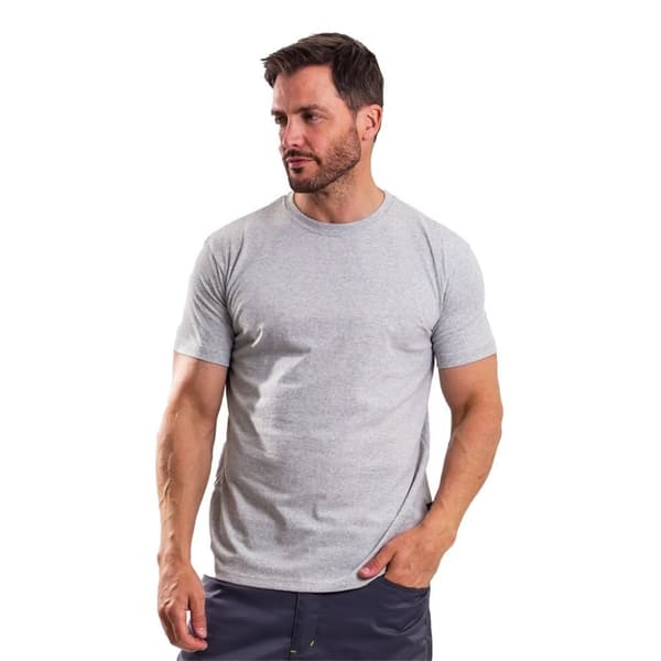 Iron Mountain Mens Crew Neck Relaxed Fit T-Shirt (Pack of 5)