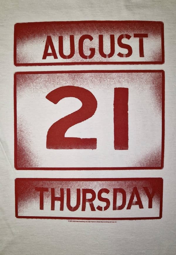 Oasis- Calendar Off  T-Shirt