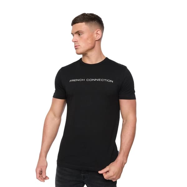 French Connection T-shirt med logo til mænd