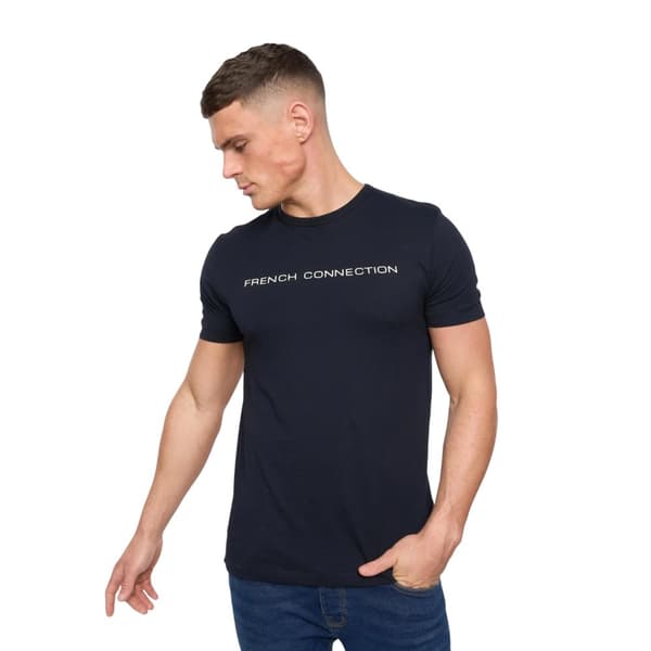 French Connection Mens Logo T-Shirt