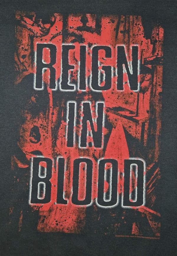 Slayer Reign in Blood Logo  T-Paita