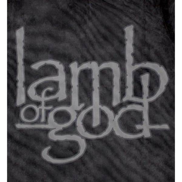 Lamb Of God Dam/Lady Logo Mesh Crop Top