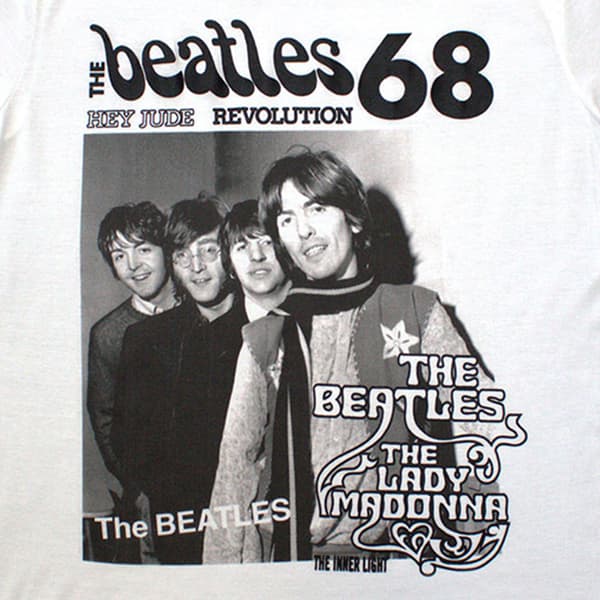 The Beatles Unisex Adult The Lady Madonna 1968 T-Shirt