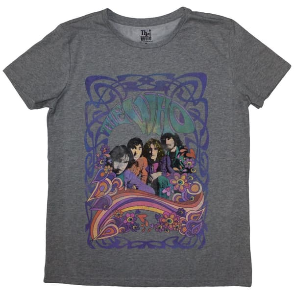 The Who Womens/Ladies Psych Floral T-Shirt