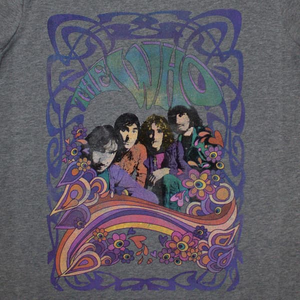 The Who Womens/Ladies Psych Floral T-Shirt