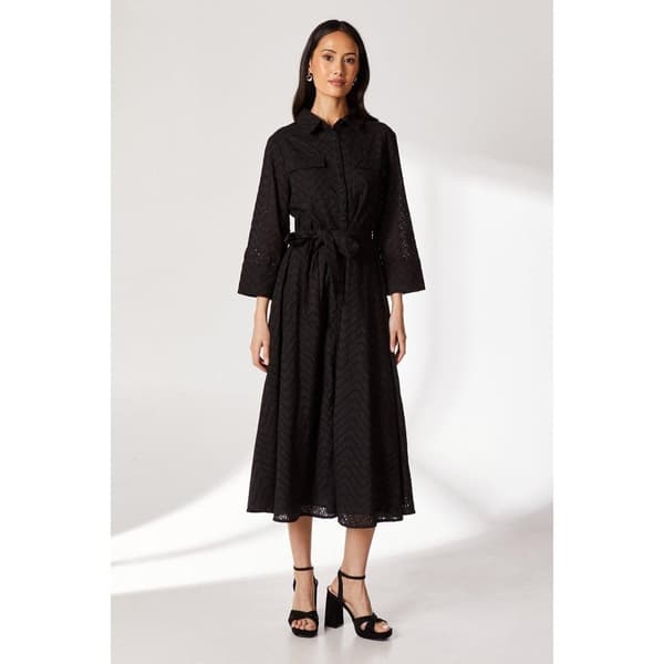 Principles Womens/Ladies Broderie Patch Pocket Shirt Dress