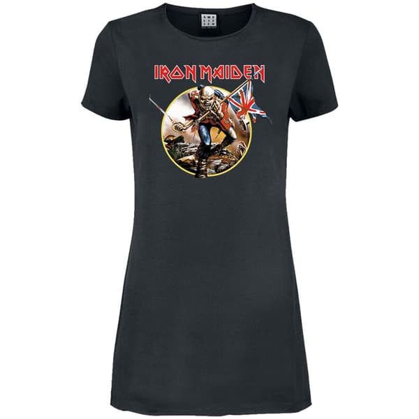 Amplified Womens/Ladies Trooper Iron Maiden T-Shirt Dress