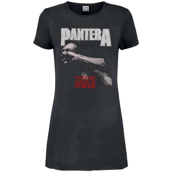Amplified Womens/Ladies Vulgar Display Of Power Pantera T-Shirt Dress