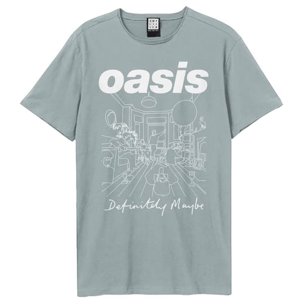 Amplified Unisex Adult Definitely Maybe Oasis T-Shirt