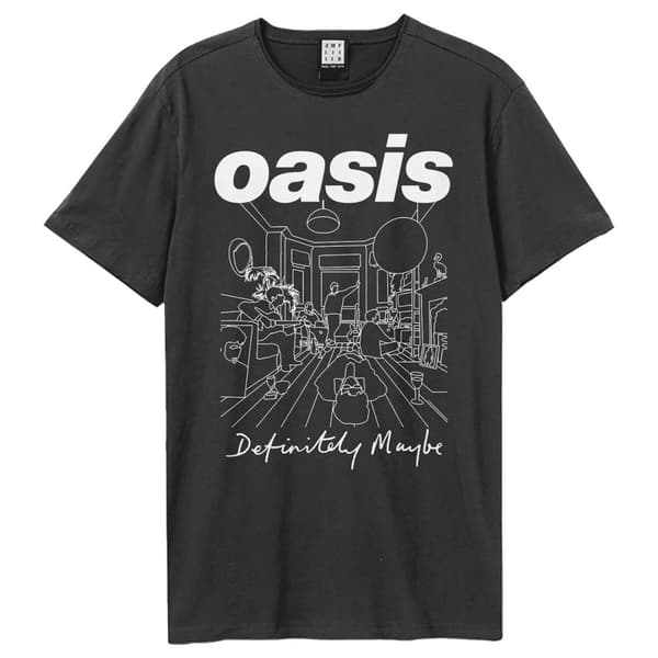 Amplified Unisex Adult Definitely Maybe Oasis T-Shirt