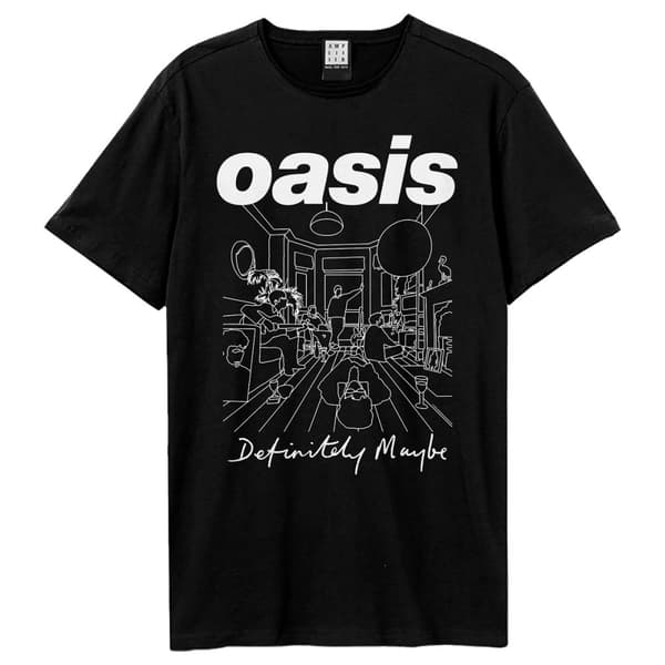 Amplified Unisex Adult Definitely Maybe Oasis T-Shirt
