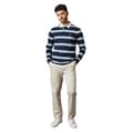 Miniatyrbilde 3 av 3: Maine Mens Milton Stripe Rugby Style T-Shirt