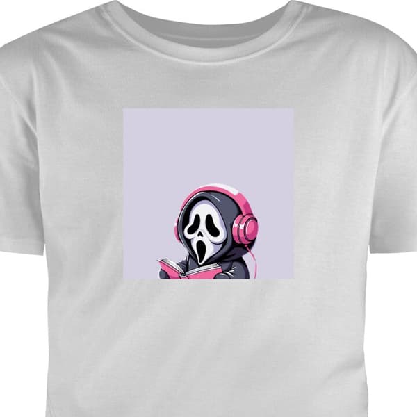 Voksen-T-skjorte | Komfortabel T-skjorte for Voksne Scream Grå XX-Large