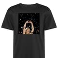 Miniatyrbilde 1 av 2: Sport T-skjorte for Voksen | Komfortabel Trenings T-skjorte Taylor Swift Svart XX-Large