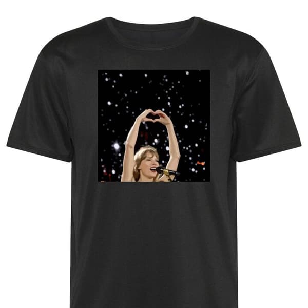 Sport T-skjorte for Voksen | Komfortabel Trenings T-skjorte Taylor Swift Svart XX-Large