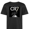 Miniatyrbild 1 av 2: Sport-T-shirt för Vuxen | Bekväm Tränings-T-shirt CR7 Ronaldo Svart XX-Large