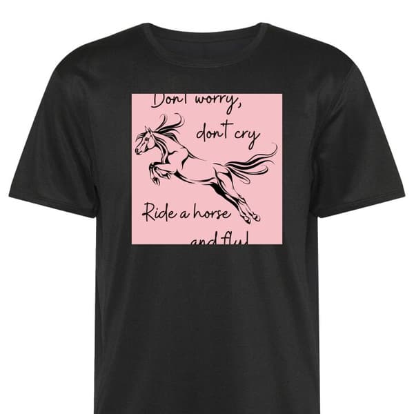 Sport-T-shirt för Vuxen | Bekväm Tränings-T-shirt Dont Worry