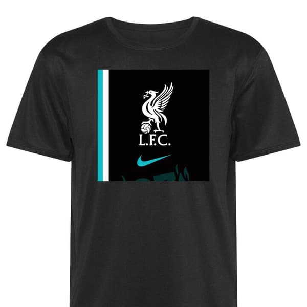 Sport T-skjorte for Voksen | Komfortabel Trenings T-skjorte Liverpool FC Svart 5X-Large