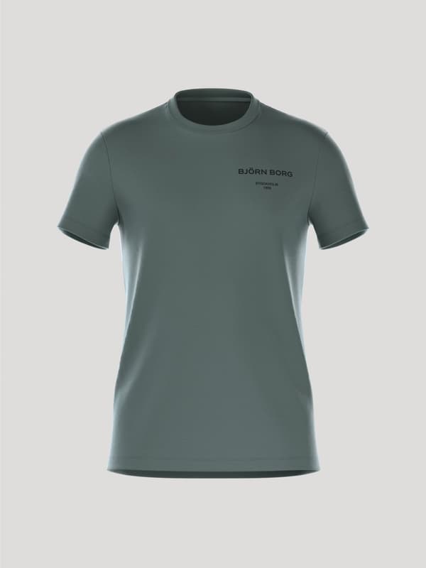 Björn Borg - T-shirt 10004133 Logo Olivgrön XXL