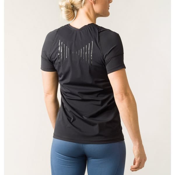 SWEDISH POSTURE T-shirt Dame Posture Reminder Sort XL
