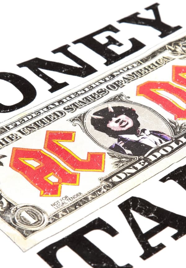 AC/DC Money Talks mens t-shirt White